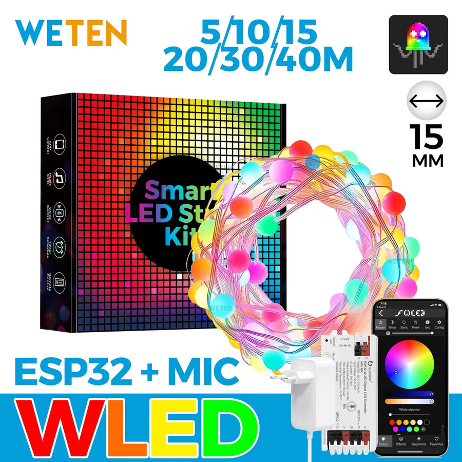 Smart Home: Smart WiFi RGBIC LED Strip Light