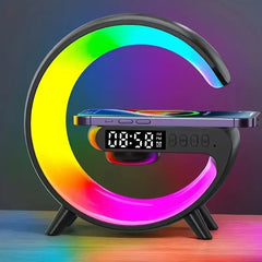 Wireless Charging Alarm Clock Speaker