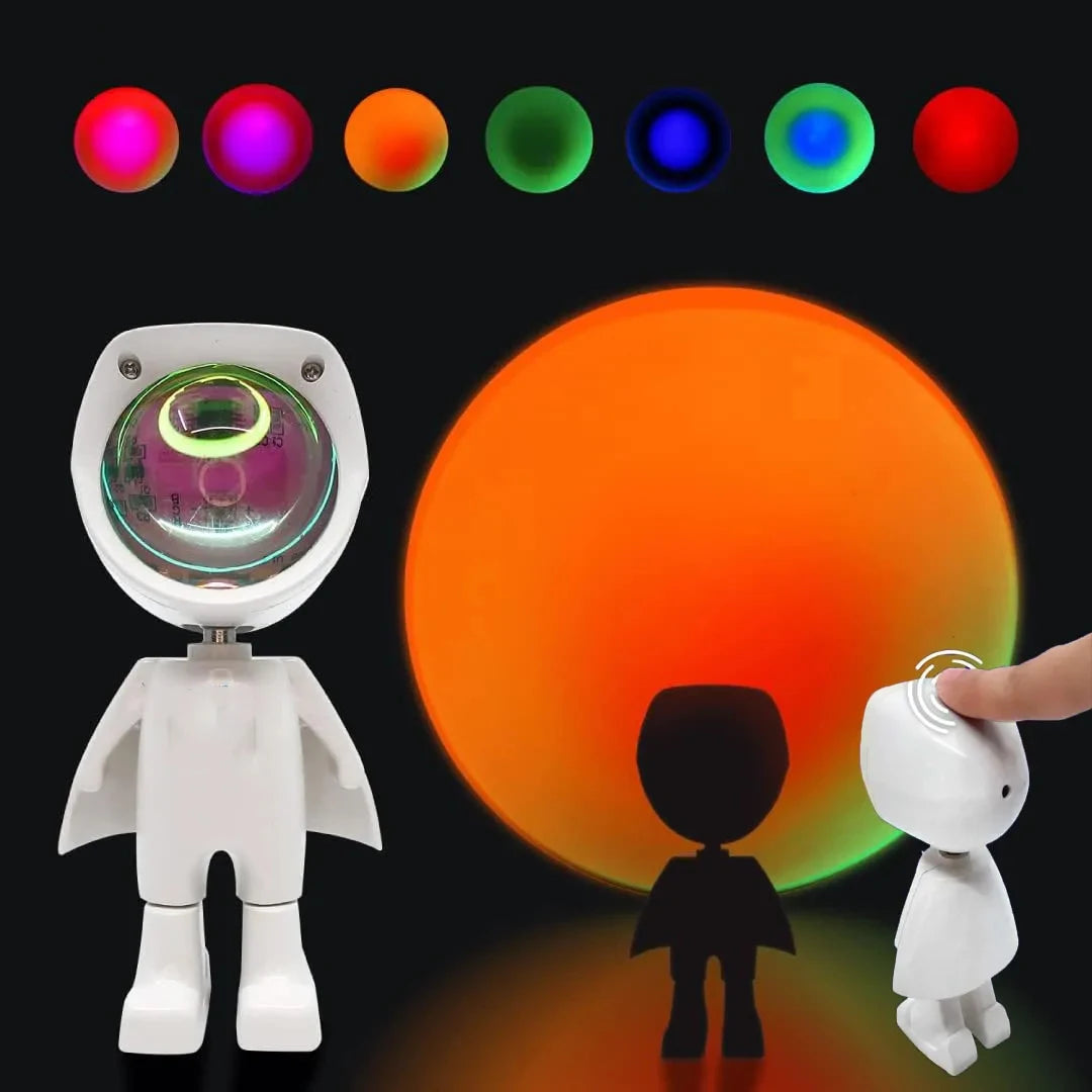 Rechargeable Astronaut Sunset Lamp
