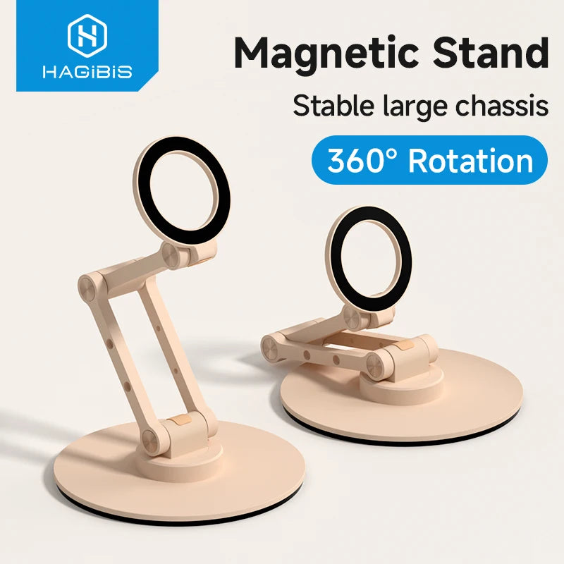 Foldable magnetic phone stand