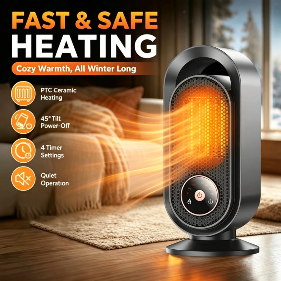 1000W PTC ceramic desktop heater