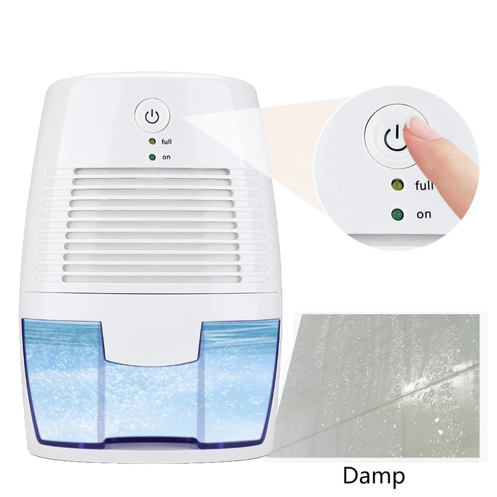 Portable mini dehumidifier