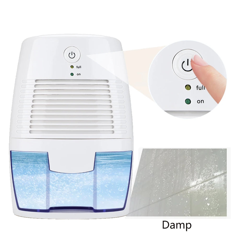 Portable mini dehumidifier
