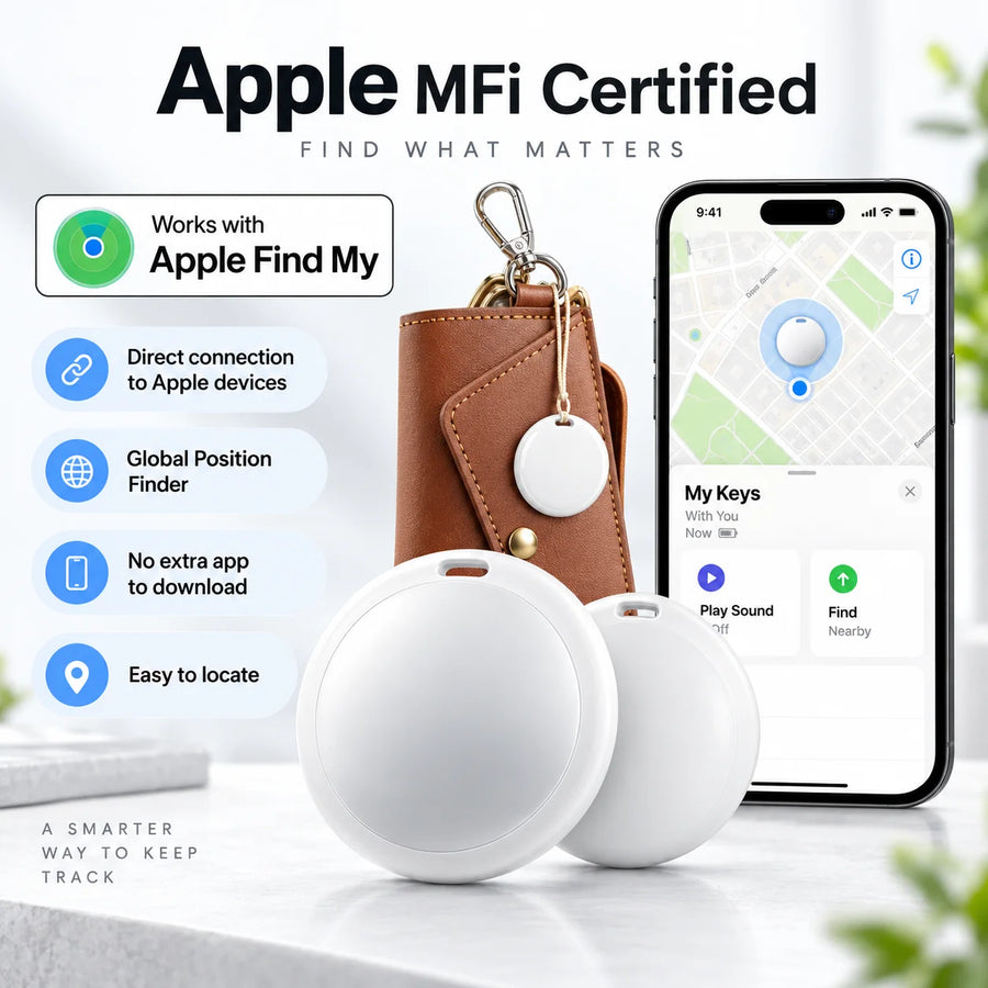 Smart Tracker Tag for Keys, Bags & Luggage product view