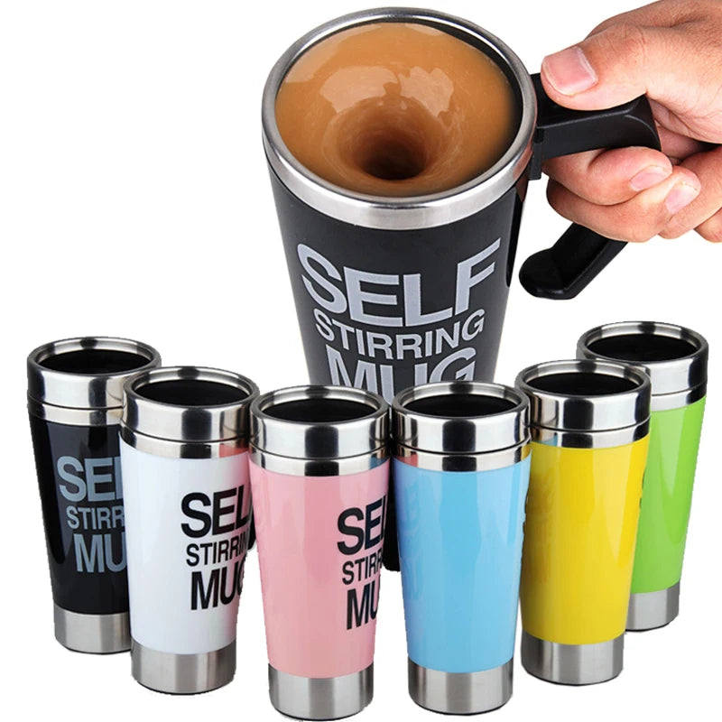 Automatic Self-Stirring Thermal Mug