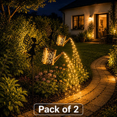 Solar Watering Can Fairy Light product view