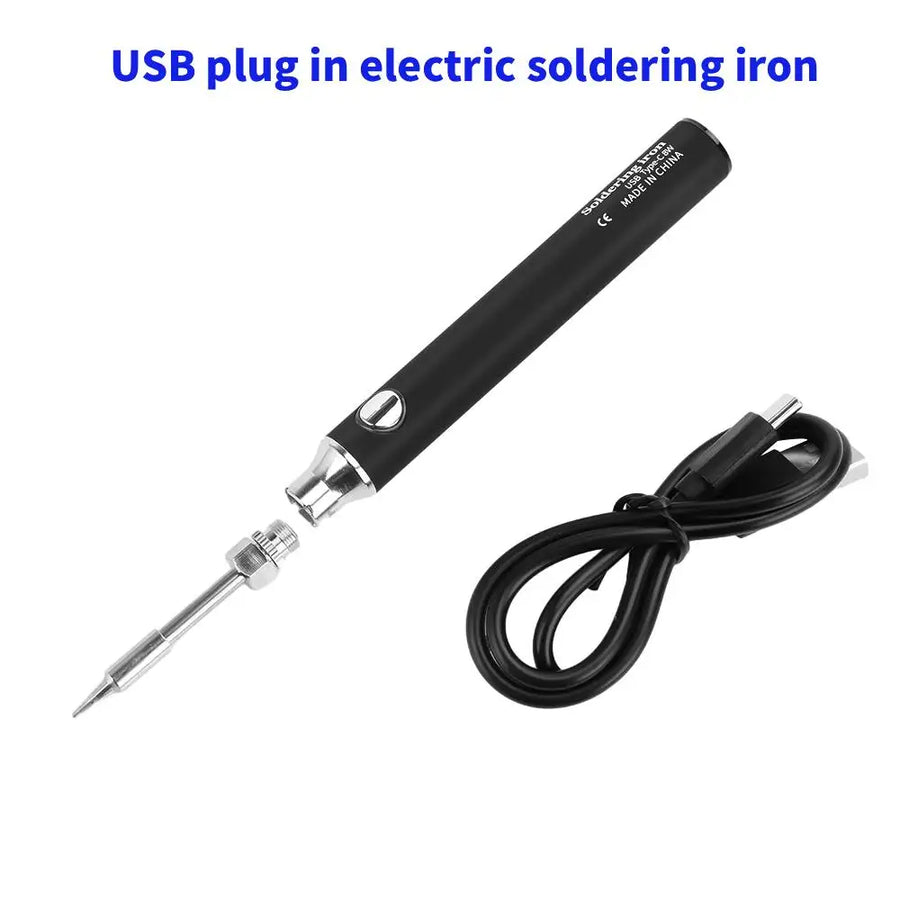 Portable USB-C soldering iron