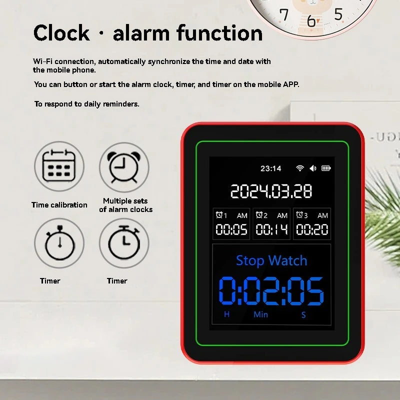 Smart WiFi air quality monitor