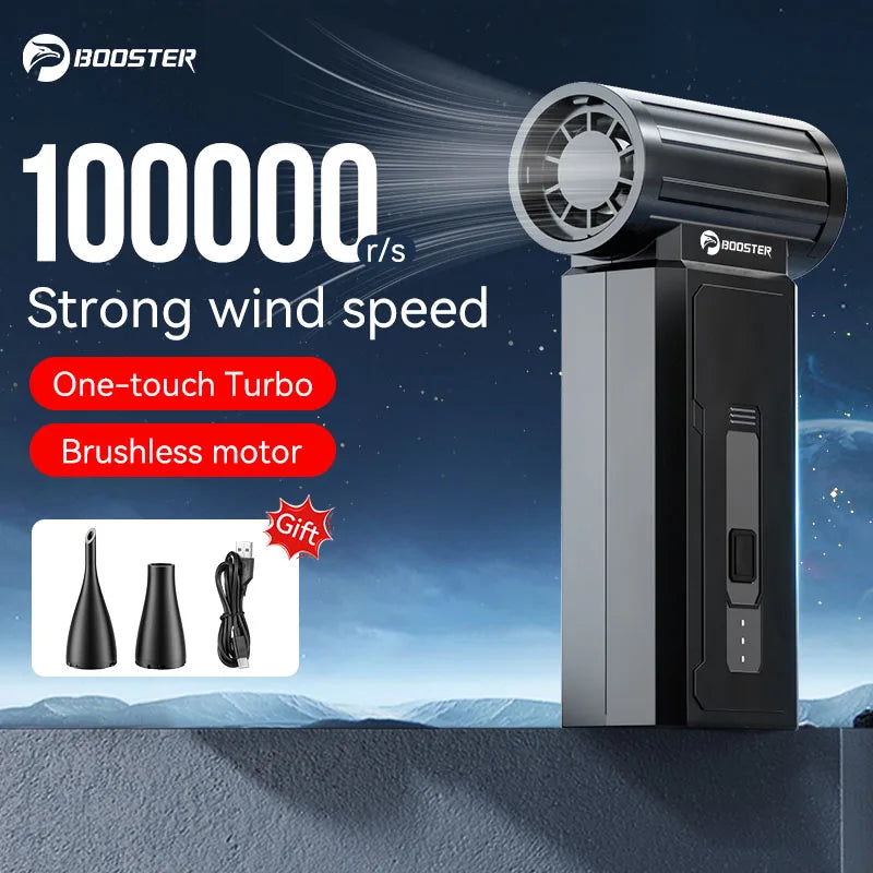 Rechargeable electric air duster