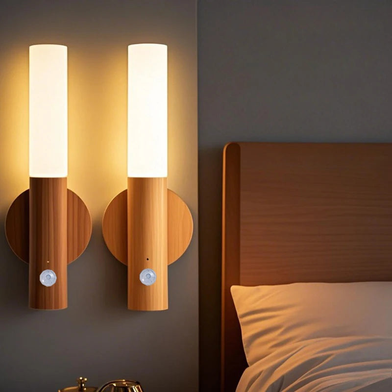 Rechargeable motion sensor cabinet light